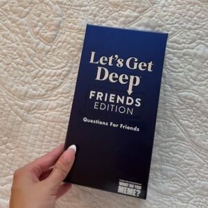 Let's Get Deep Friends Edition Card Game